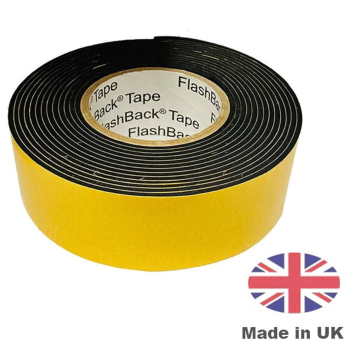 15mm Thickness - Premium EPDM Sponge Foam Rubber Tape - Flashback Tape