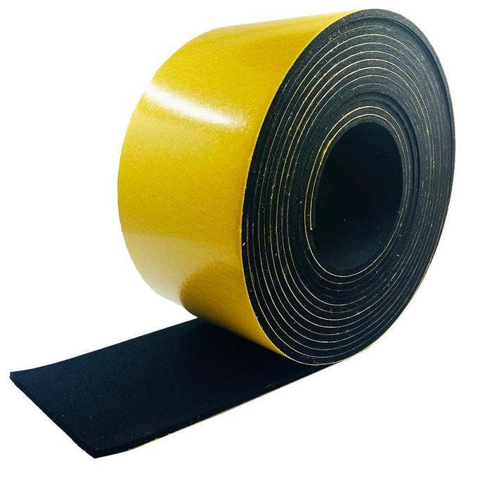 15mm Thickness - Premium EPDM Sponge Foam Rubber Tape - Flashback Tape