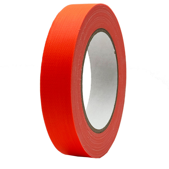 Orange Fluorescent UV Cloth Tape – Neon Glow for Party, DJ, DIY & Hula Hoop