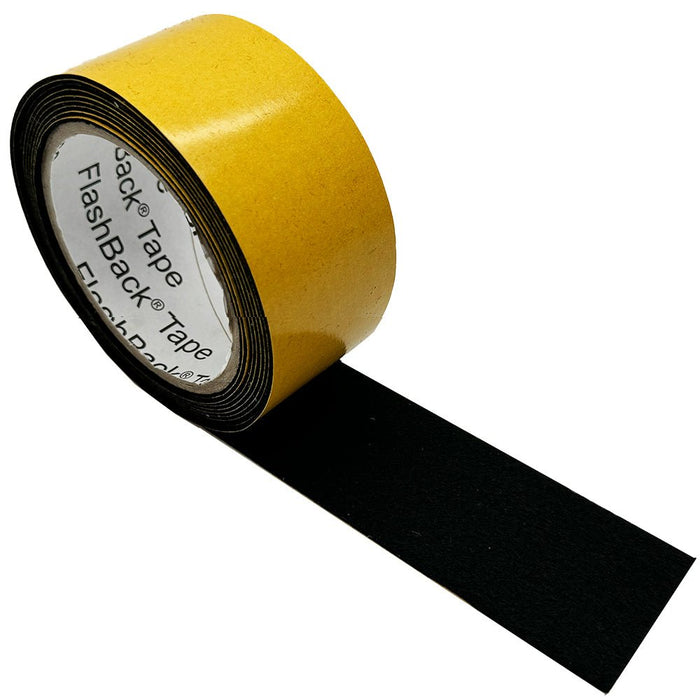 Anti Squeak / Rattle Black Felt Sticky Tape FlashBack® Tape - Flashback Tape