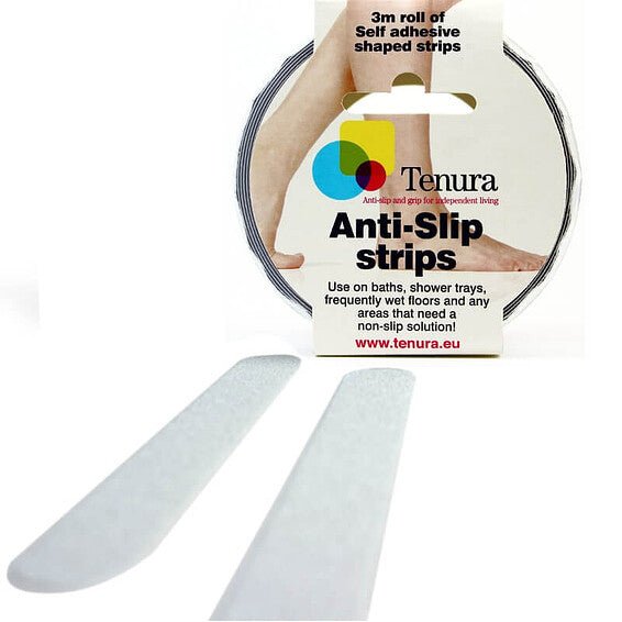 Bathroom Grip Anti Slip Strips Tenura Brand - Flashback Tape