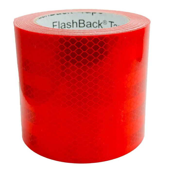 Red Prismatic Reflective Tape - Flashback Tape