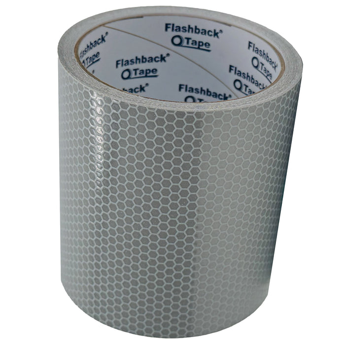 Silver Glass Bead Reflective Tape - Flashback Tape