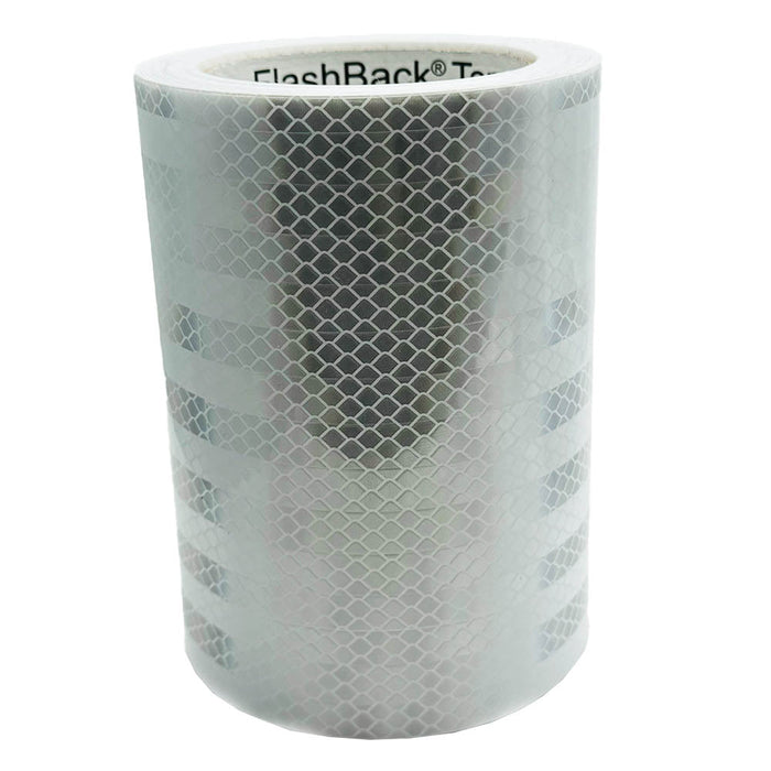 White Prismatic Reflective Tape - Flashback Tape