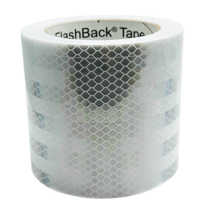 White Prismatic Reflective Tape - Flashback Tape