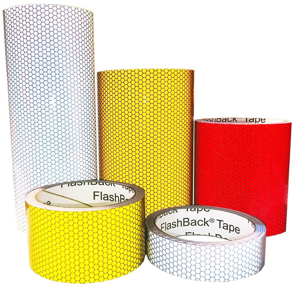 Glass Bead Reflective Tape - Flashback Tape