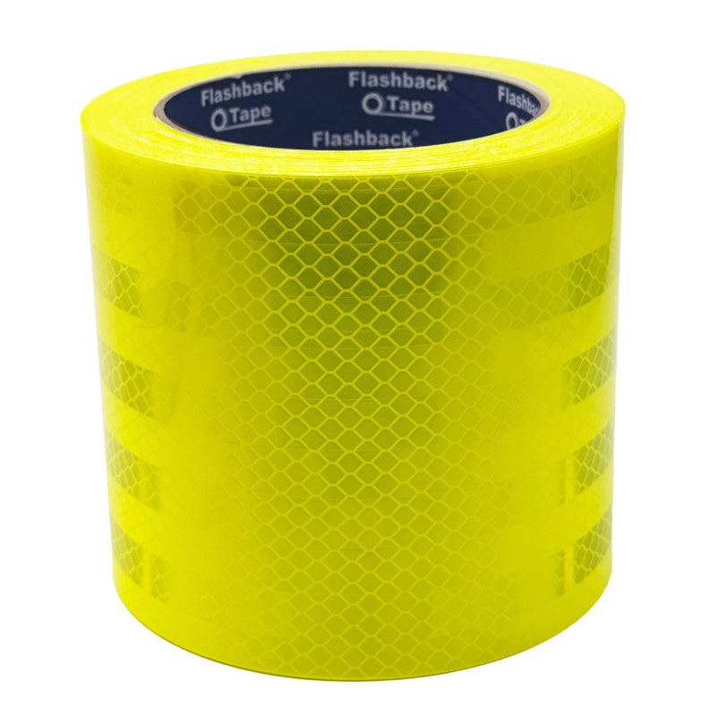 High Visibility Yellow Prismatic Reflective Tape | Flashback® Tape