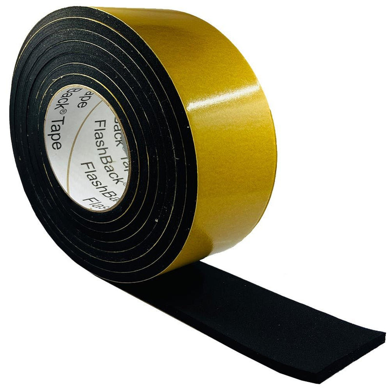 15mm Thickness - Premium EPDM Sponge Foam Rubber Tape - Flashback Tape