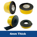 4mm self adhesive EPDM sponge rubber tape roll