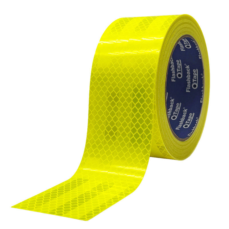 High Visibility Yellow Prismatic Reflective Tape | Flashback® Tape