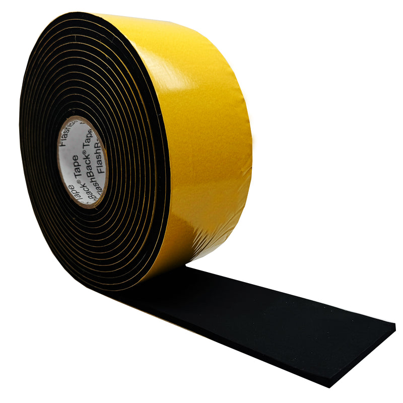 5mm EPDM Sponge Foam Rubber Tape - Neoprene Alternative | Flashback® Tape