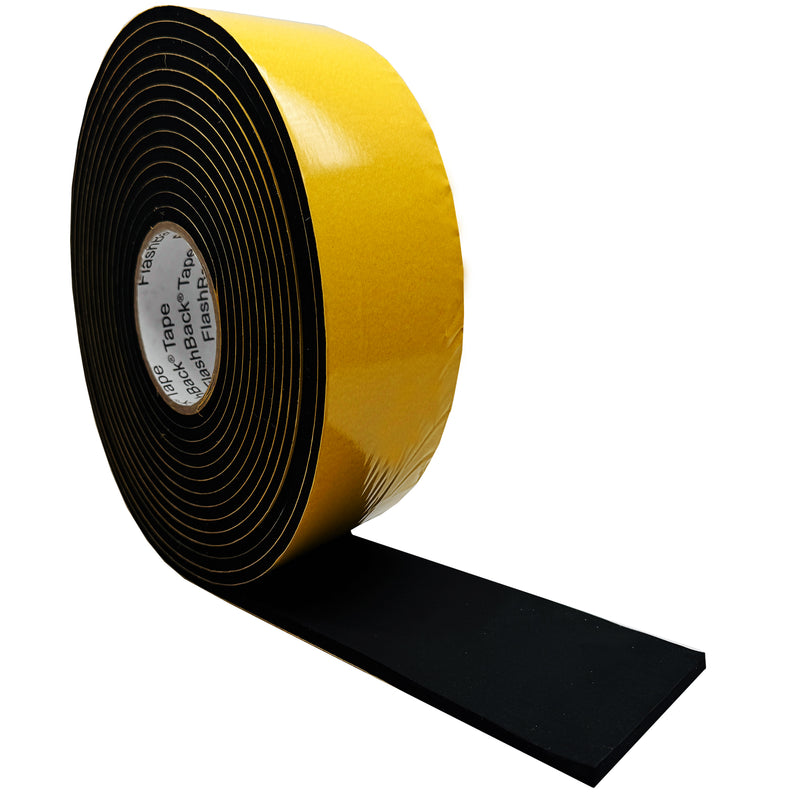 5mm EPDM Sponge Foam Rubber Tape - Neoprene Alternative | Flashback® Tape
