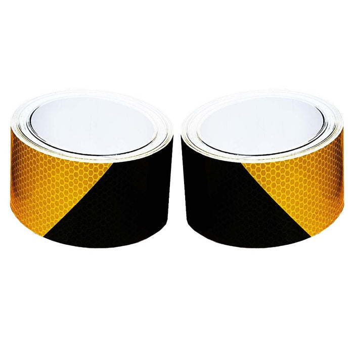 Black & Yellow Chevron Reflective Tape
