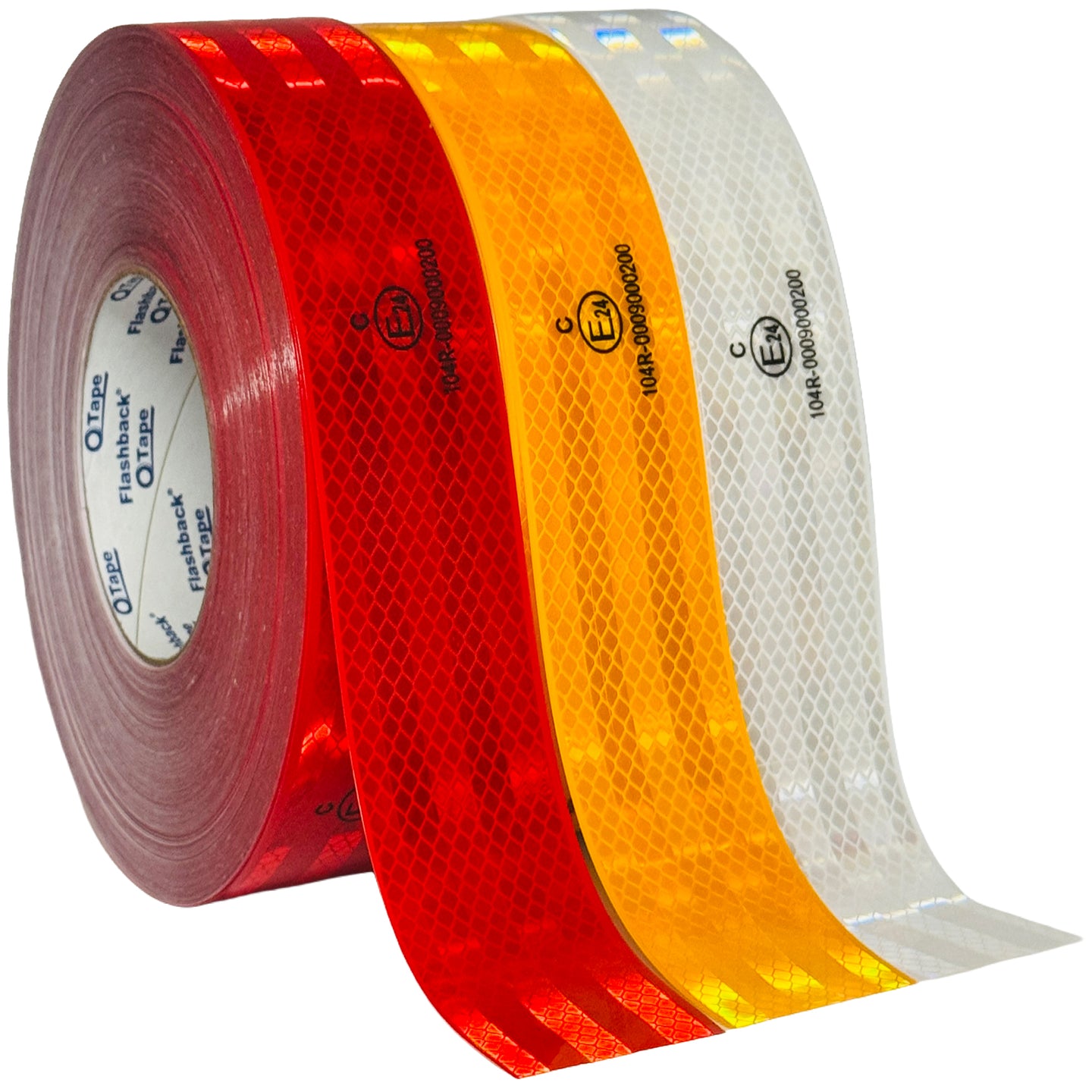 ECE104 reflective conspicuity tape for HGV and trailer marking