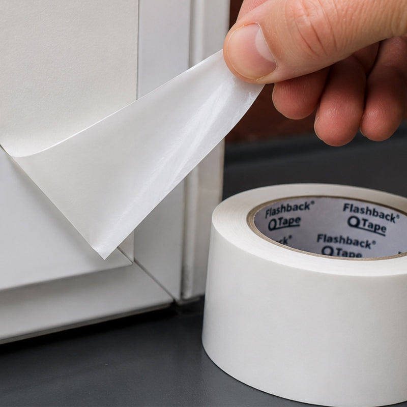 Flashback Protect™ White Surface Protection Tape – 150 Micron PE Film