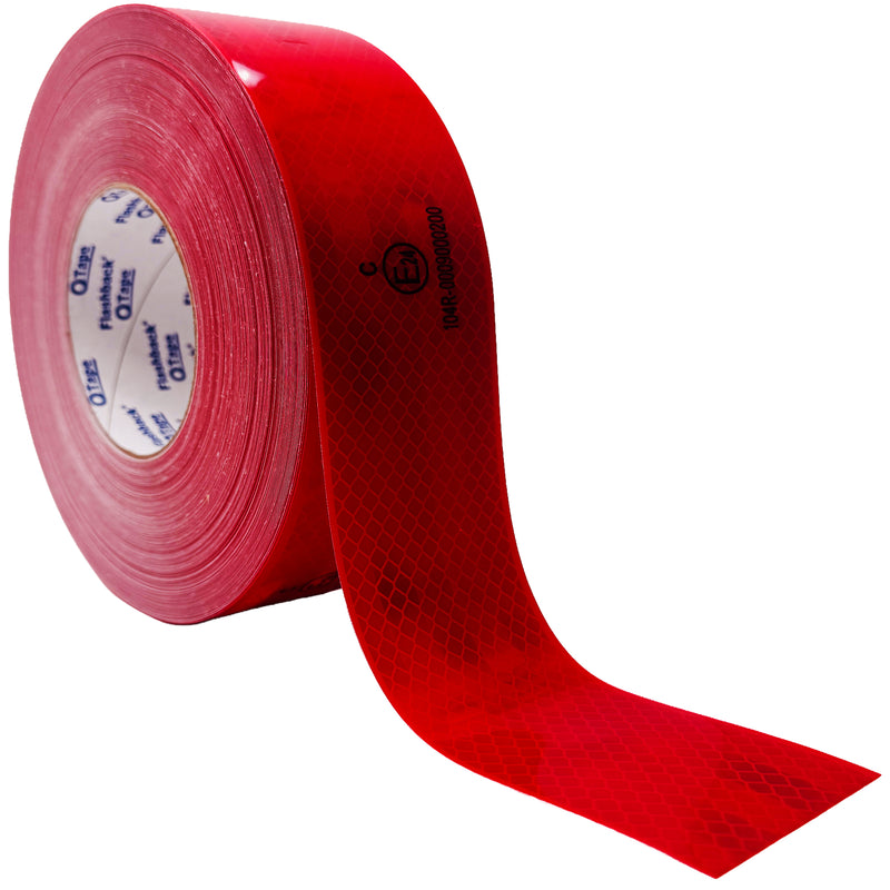 Premium ECE104 Reflective Conspicuity Tape for Vehicle Safety Compliance | Flashback® Tape