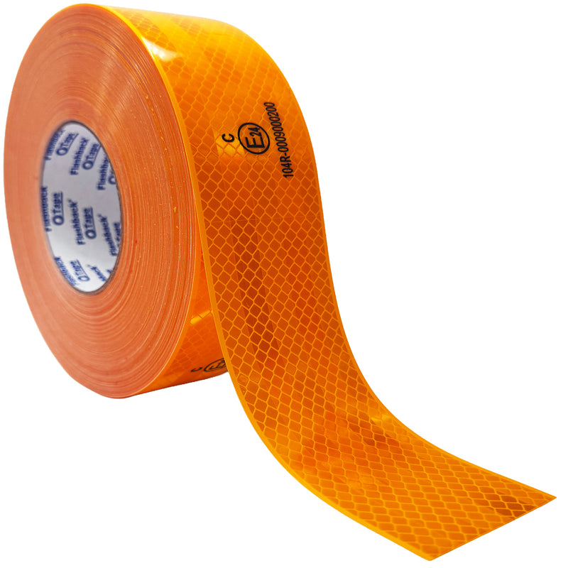 Premium ECE104 Reflective Conspicuity Tape for Vehicle Safety Compliance | Flashback® Tape