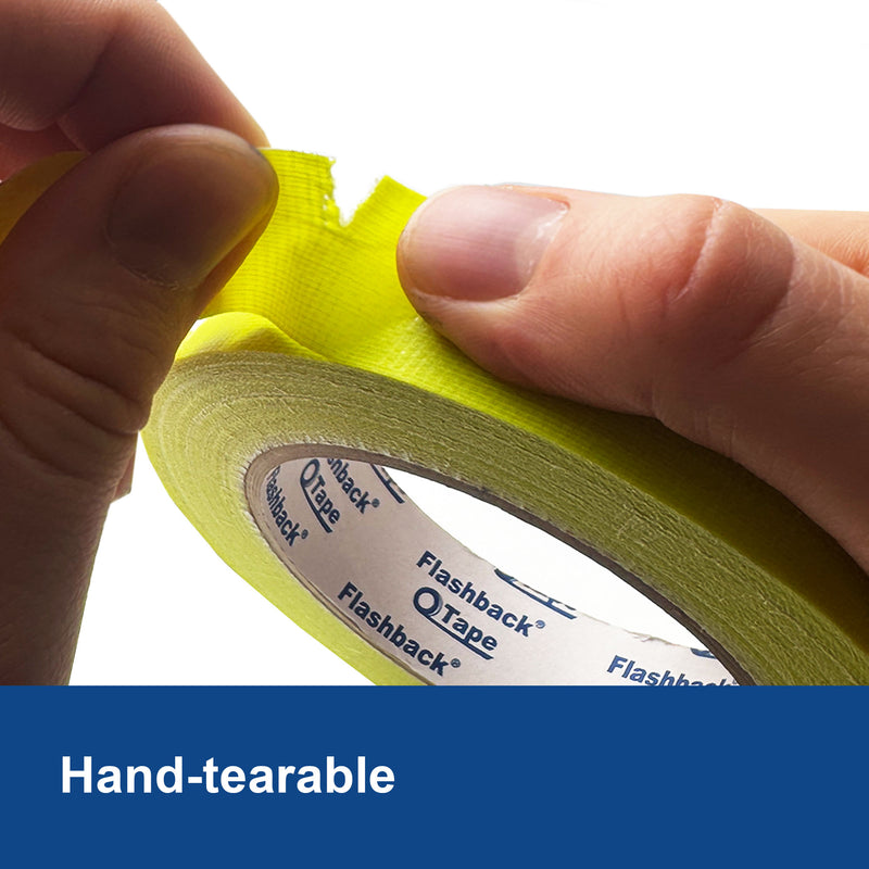 Flashback® Hi-Vis Fluorescent Cloth Marking Tape – UV/Blacklight Reactive | Colours & Bulk Packs