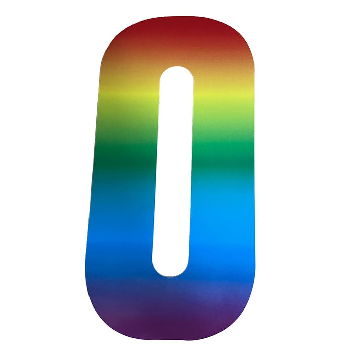 Rainbow Wheelie Bin Numbers