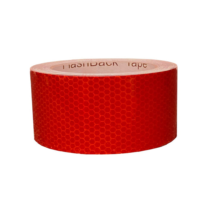 Red Glass Bead Reflective Tape