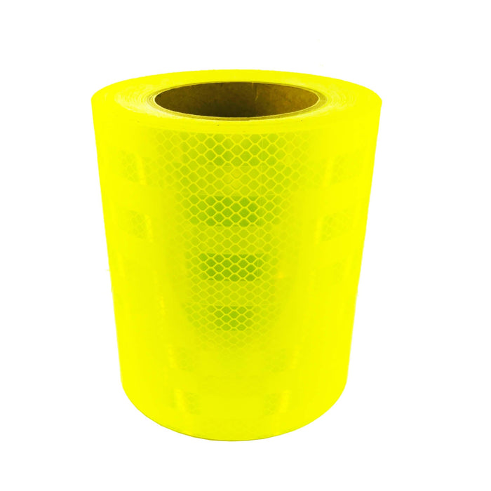 Hi Vis Yellow Microprismatic Reflective Tape