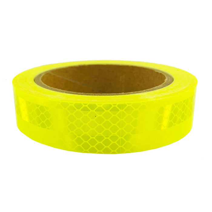 Hi Vis Yellow Microprismatic Reflective Tape