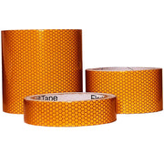 Amber Orange Glass Bead Reflective Tape - Flashback Tape