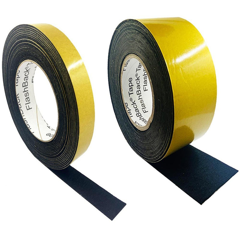 Anti Squeak / Rattle Black Felt Sticky Tape FlashBack® Tape - Flashback Tape