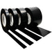Black Solid Rubber Roll - NR/SBR Blended Commercial Grade Rubber Sheet - Flashback Tape