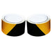 Black & Yellow Chevron Reflective Tape - Flashback Tape