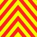 Chapter 8 Compliant - DIY Reflective Chevron Material Tape - Red & Fluorescent Yellow (150mm) - Flashback Tape
