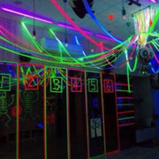 Fluorescent Cloth Tape – UV Blacklight Reactive | Dayglo DIY Tape - Flashback Tape