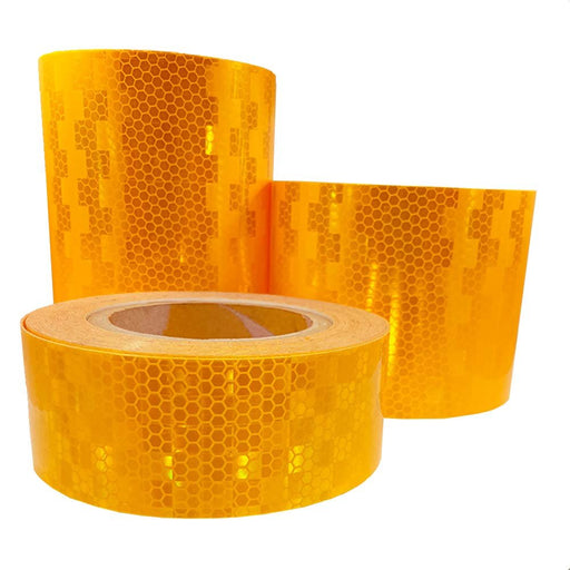 Golden Yellow Premium Prismatic Reflective Tape - Flashback Tape