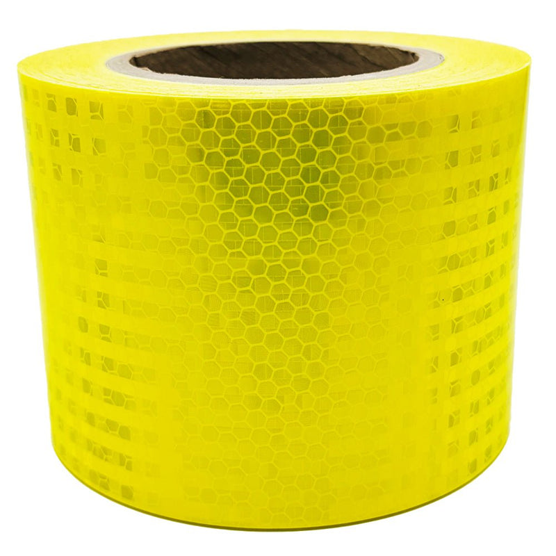 Hi Vis Yellow Premium Prismatic Reflective Tape - Flashback Tape