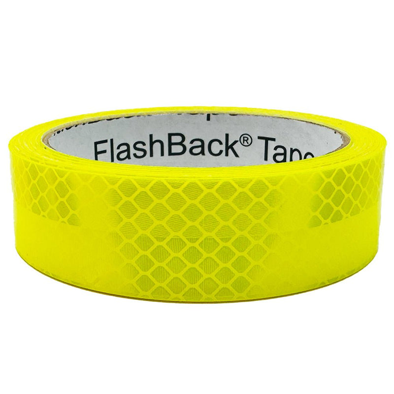 High Visibility Yellow Prismatic Reflective Tape - Flashback Tape