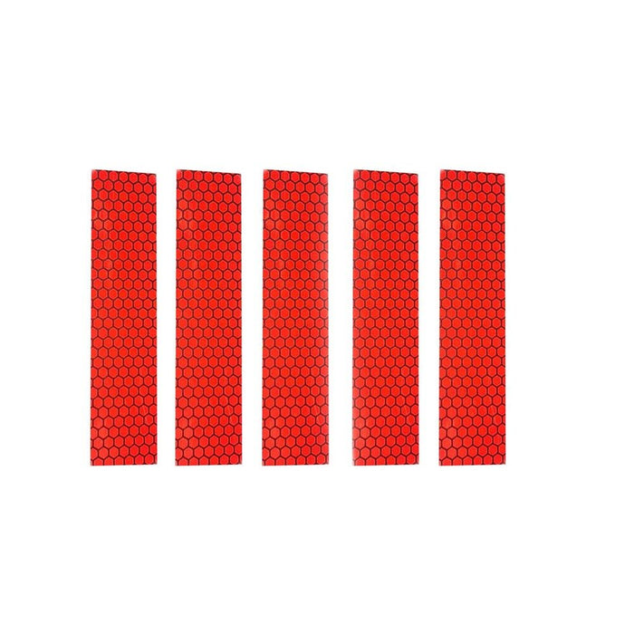 Red Glass Bead Reflective Strips - Flashback Tape