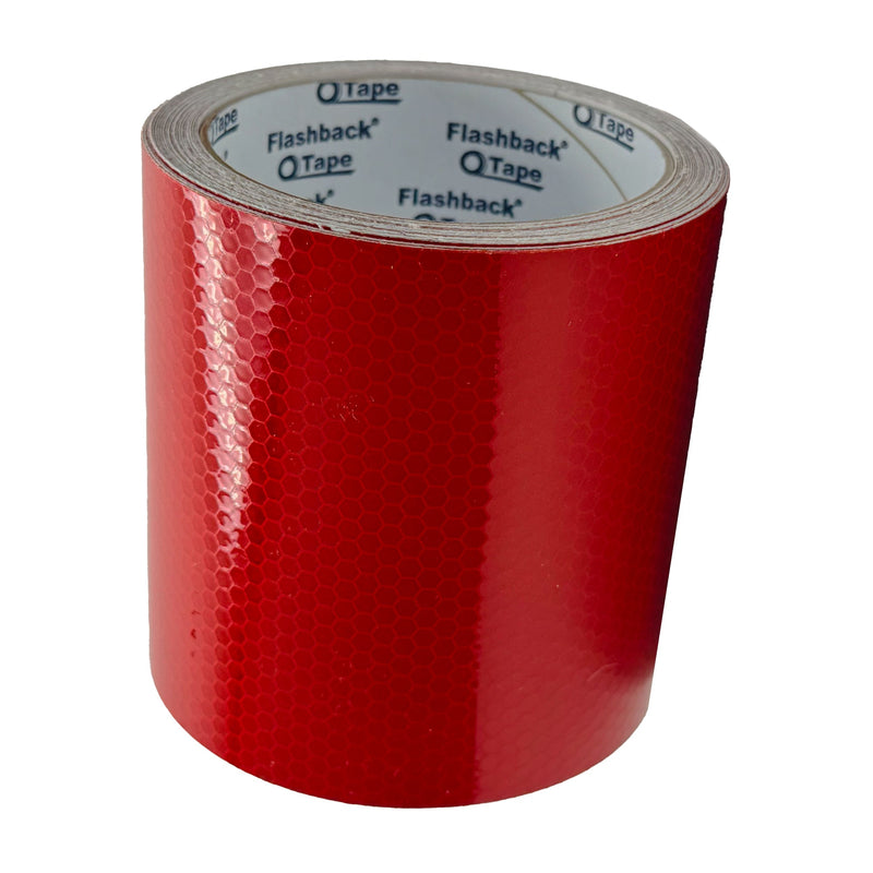 Red Glass Bead Reflective Tape - Flashback Tape