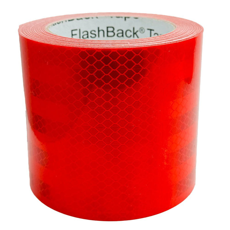 Red Prismatic Reflective Tape - Flashback Tape