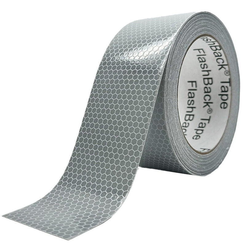 Silver Glass Bead Reflective Tape - Flashback Tape
