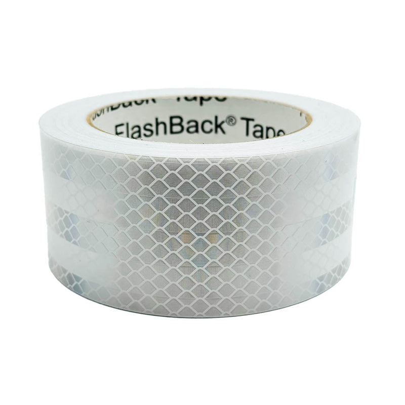White Prismatic Reflective Tape - Flashback Tape