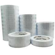 White Prismatic Reflective Tape - Flashback Tape
