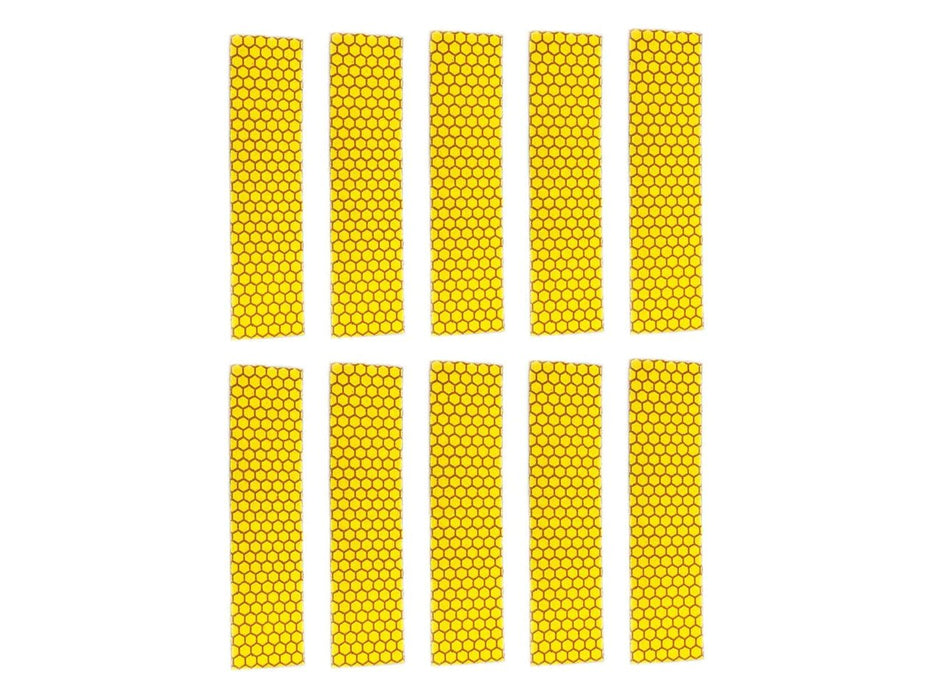 Yellow Glass Bead Reflective Strips - Flashback Tape