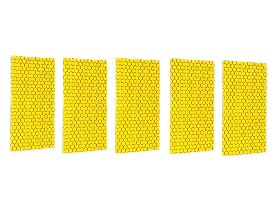 Yellow Glass Bead Reflective Strips - Flashback Tape