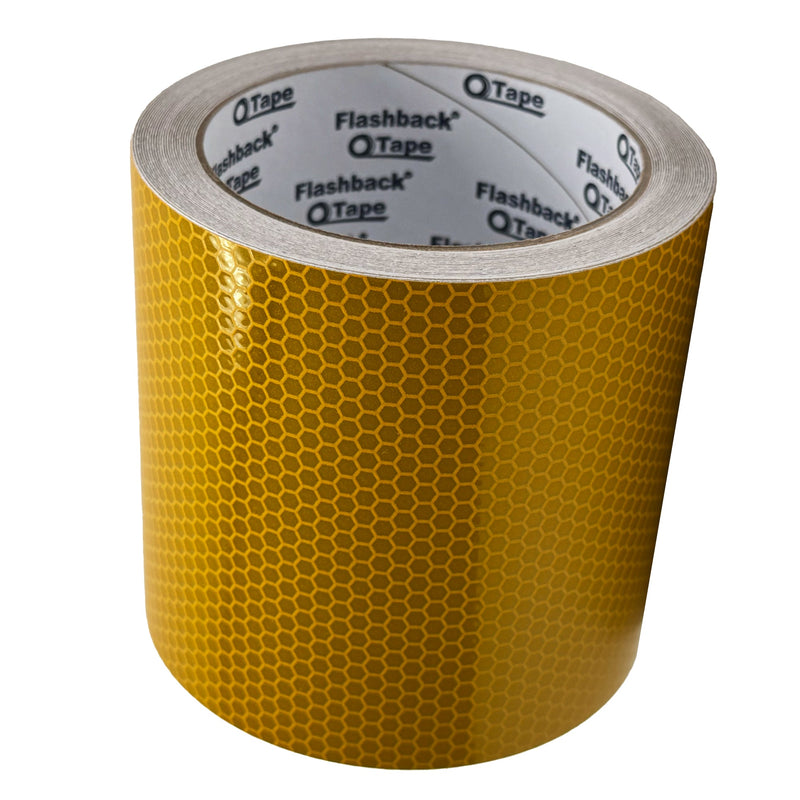Yellow Glass Bead Reflective Tape - Flashback Tape