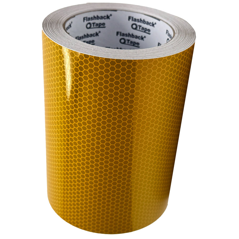 Yellow Glass Bead Reflective Tape - Flashback Tape