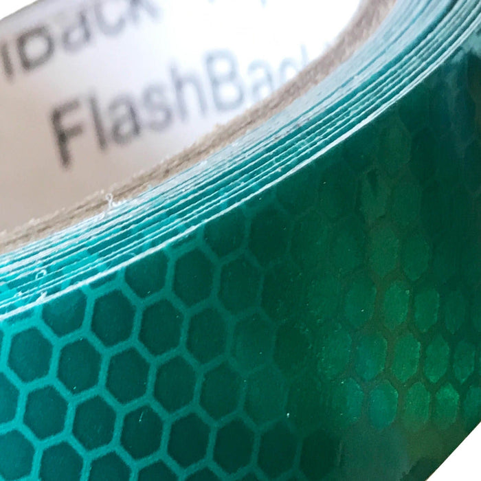 Green Glass Bead Reflective Tape - Flashback Tape