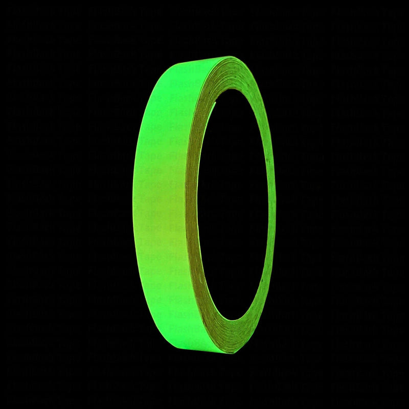 Glow in the Dark Self - adhesive Photoluminescent Marking Tape - Flashback Tape