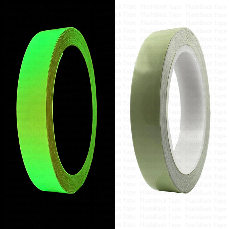 Glow in the Dark Self - adhesive Photoluminescent Marking Tape - Flashback Tape