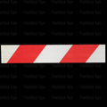 Red & Silver Chevron Glass Bead Reflective Tape - Flashback Tape